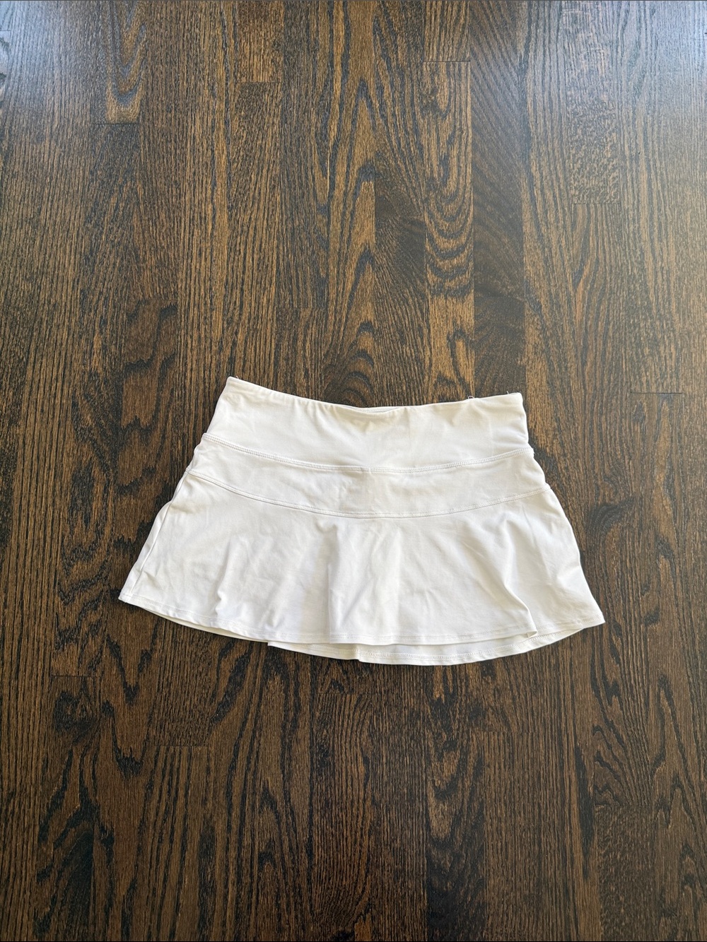 Forever 21 White Flared Mini Skort